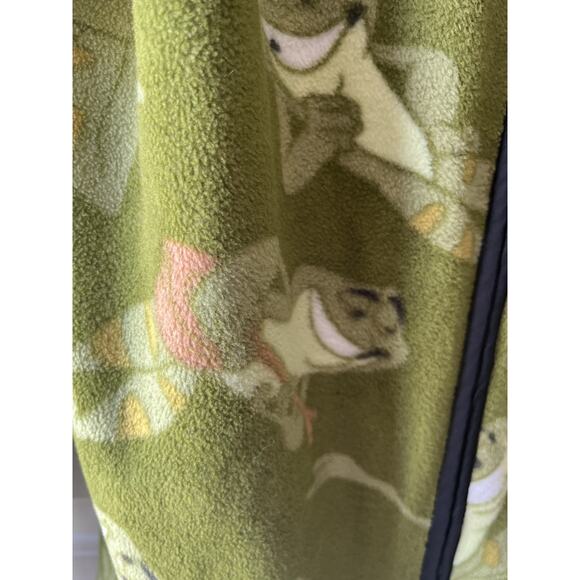 Disney Princess & the Frog Prince Naveen Frog Fleece Full Zip Jacket - Picture 3 of 4